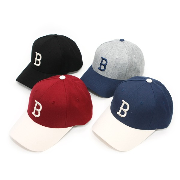 비바올리 보스턴 볼캡 4컬러 패션 야구 모자 커플모자