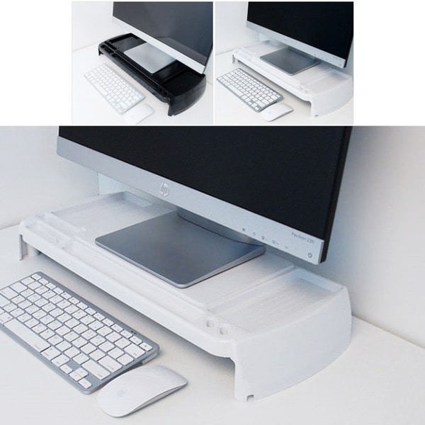아이브릿지 모니터 받침대 MC-100 2컬러 컴퓨터 책상 정리용품